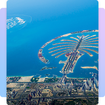 Palm Jumeirah in Dubai